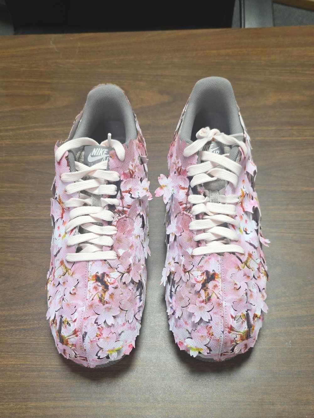 Nike Air Force 1 '07 Premium 'Spring Flowers' Cherry Blossom IQ3472-298 Men's 10 - Picture 2 of 8